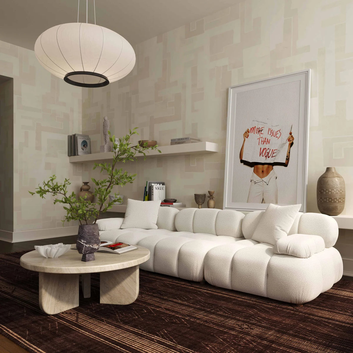 Calliope 118" Modular Sofa