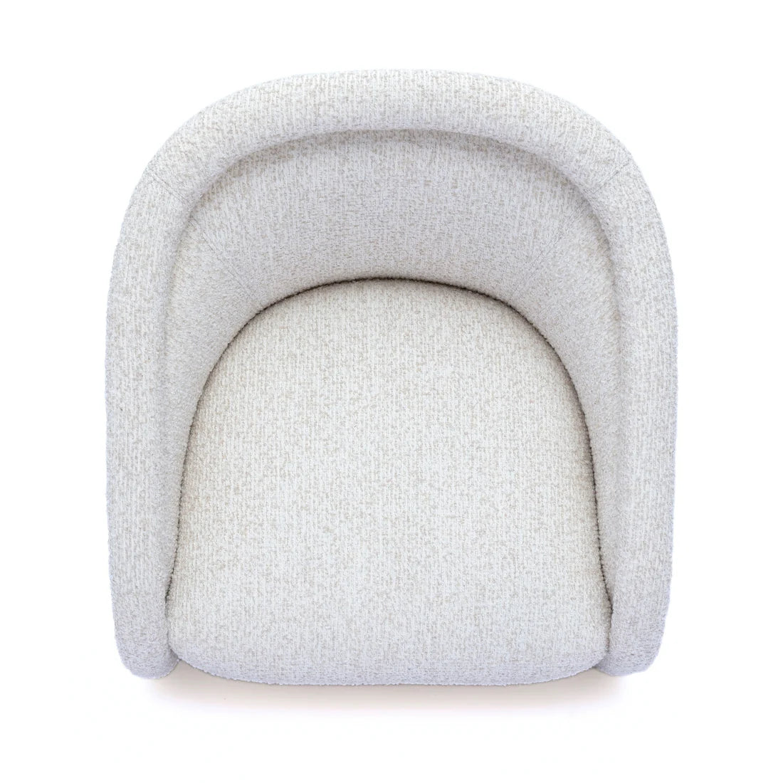 Clarke Cream Performance Boucle Swivel Accent Chair