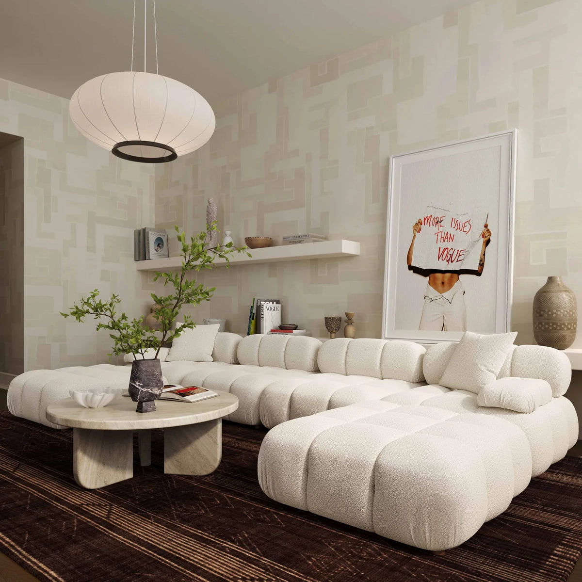Calliope 6-piece Performance Modular U-Sectional