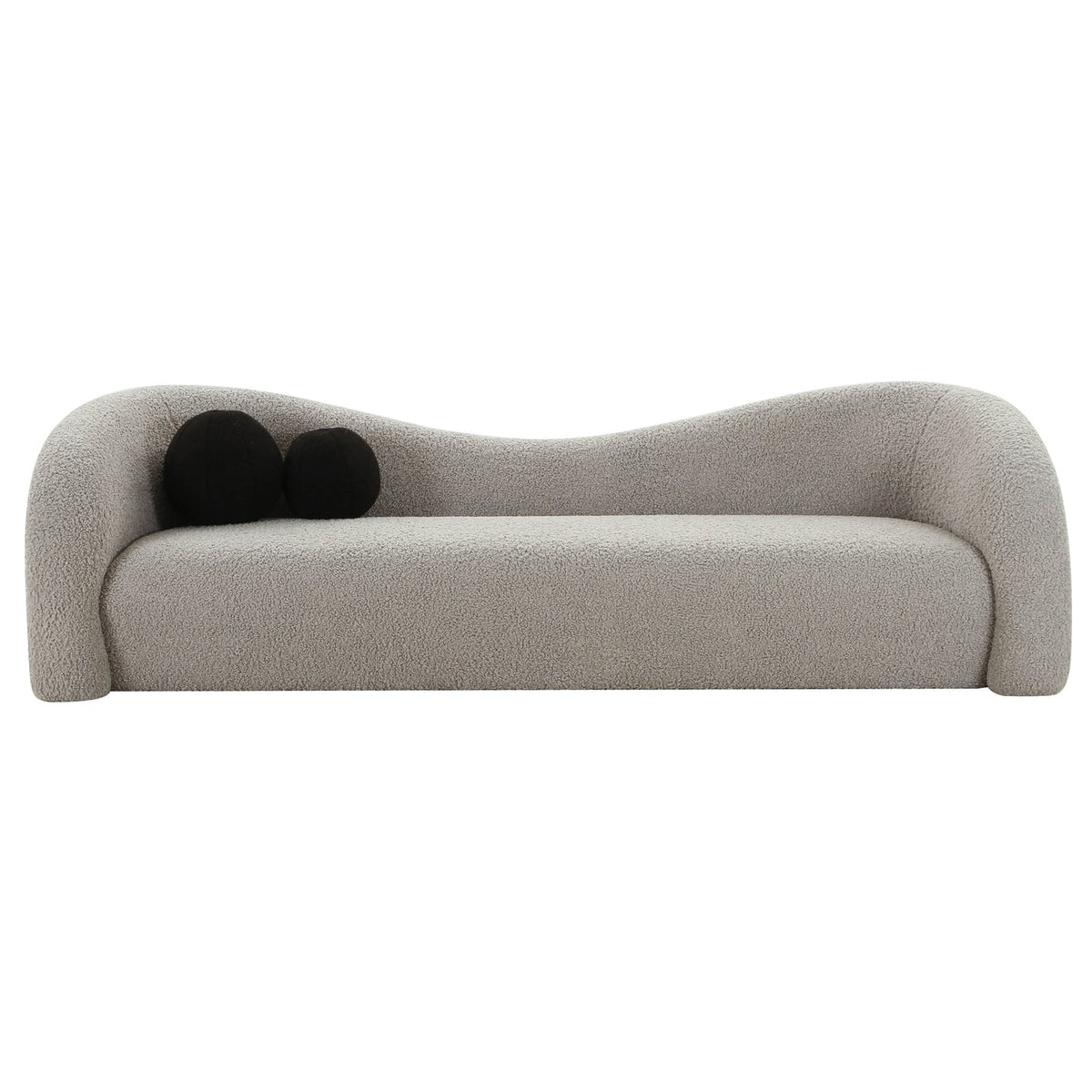 Leonie Faux Shearling Sofa (84"-103")
