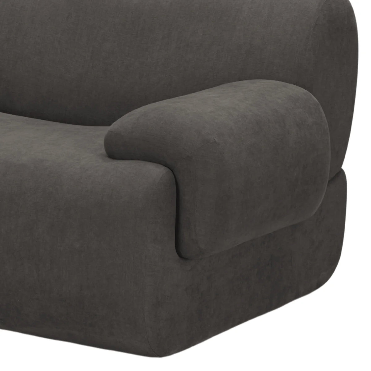 Zenith 5-Piece Contract-Grade Upcycled Fabric Modular L-Sectional