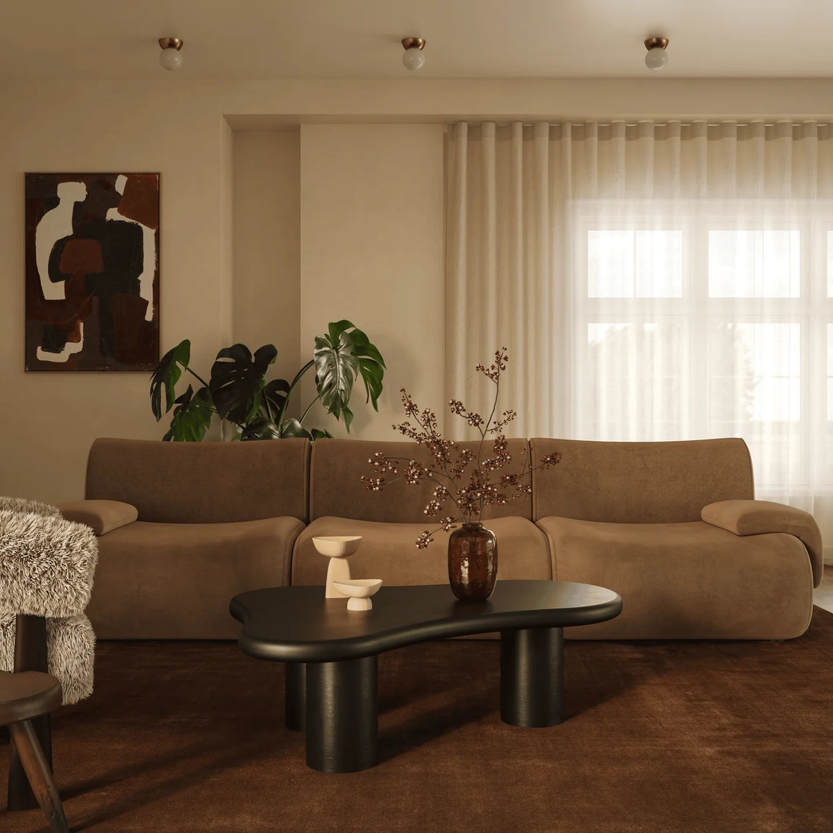 Zenith 117" Modular Sofa