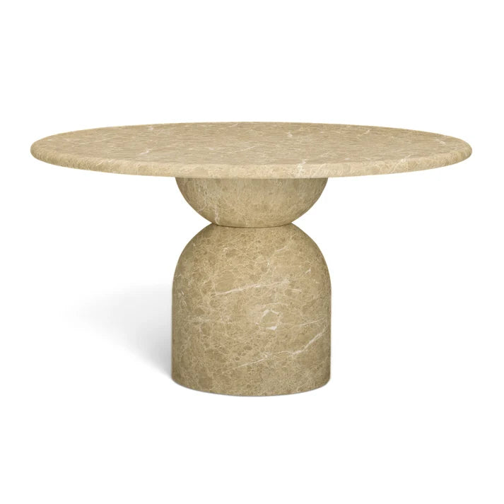Cynthia 54" Concrete Indoor/Outdoor Dining Table
